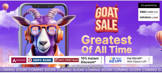 FlipkartGOATSale2025