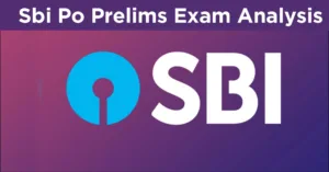 sbi po prelims exam analysis